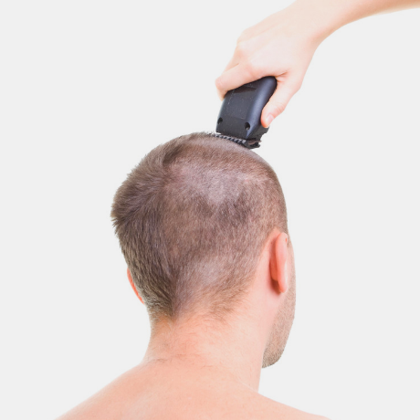 La técnica del Afeitado de cabeza 